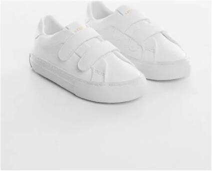 go Kids sneakers wit Imitatieleer Effen 21(12 8cm)