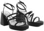 Mango sandalettes zwart Dames Imitatieleer 35 | Sandalette van - Thumbnail 2
