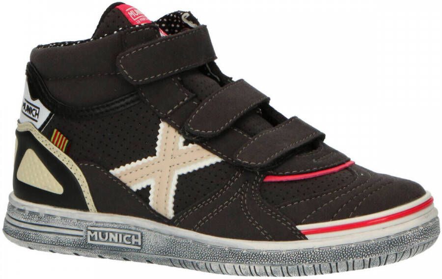 Munich Klittenband Hoog Klittenband Hoog donkergrijs - Foto 3