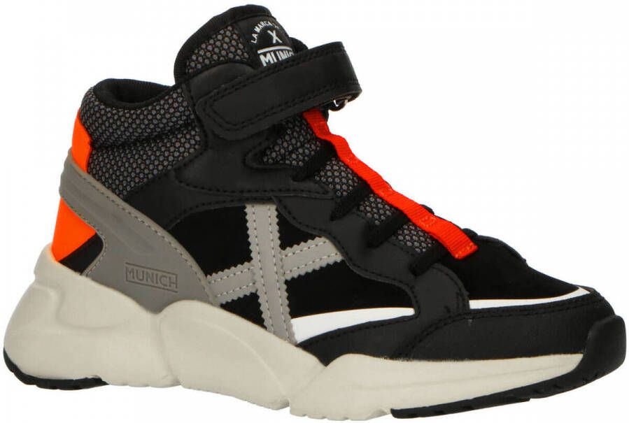 Munich Mini Track Boot Hoge sneakers Jongens Kids Zwart - Foto 5