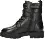 Nelson Kids leren veterboots zwart Meisjes Leer Effen 39 - Thumbnail 2