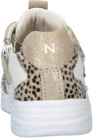 Nelson Kids sneakers beige wit Meisjes Imitatieleer 26