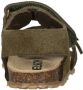 Nelson Kids suède sandalen groen Jongens Suede Effen 28 - Thumbnail 3