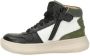 Nelson Kids suède sneakers zwart wit Jongens Suede 24 - Thumbnail 3