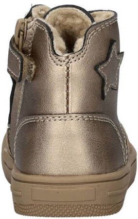 Nelson Kids veterboots goud Meisjes Imitatieleer Effen 21