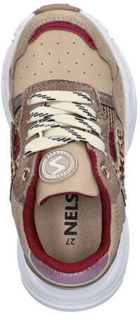 Nelson Kids chunky sneakers beige multi Meisjes Imitatieleer Meerkleurig - Foto 2