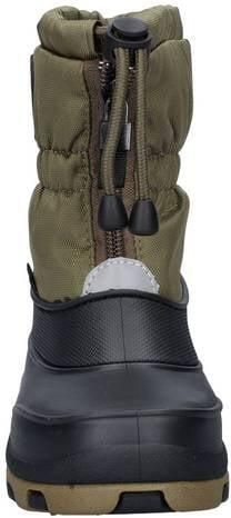 Nelson Kids snowboots met profielzool kaki Groen Jongens Rubber Meerkleurig - Foto 3