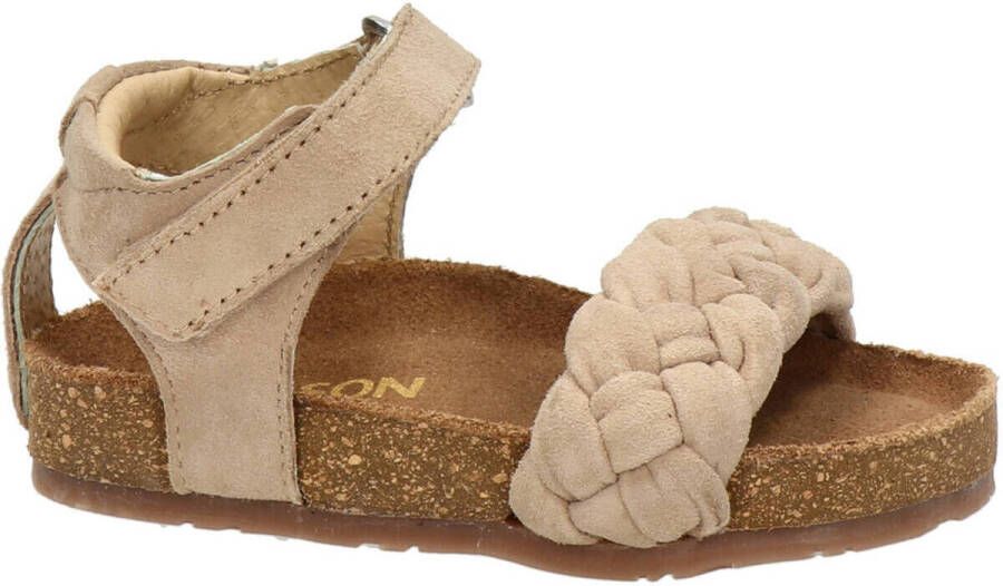 Nelson Kids sandalen beige Meisjes Leer 24 | Sandaal van - Foto 4