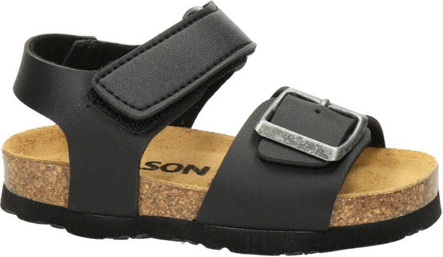 Nelson Kids sandalen zwart Jongens Imitatieleer Effen 28 - Foto 3