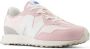New Balance 327 sneakers lichtroze roze grijs Jongens Meisjes Nylon Meerkleurig 36 - Thumbnail 2