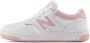 New Balance 480 sneakers wit roze Jongens Meisjes Leer Meerkleurig 36 - Thumbnail 3