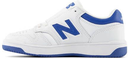New Balance 480 V1 sneakers wit kobaltblauw Leer Effen 33.5 - Foto 2