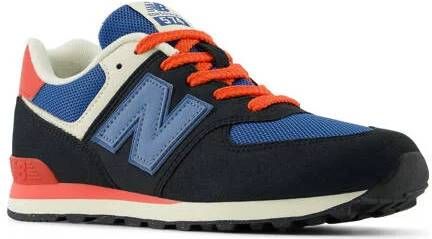 New Balance 574 sneakers antraciet rood blauw Grijs Suede 37 - Foto 2