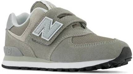 New Balance 574 sneakers grijs lichtgrijs Jongens Meisjes Suede Meerkleurig 29