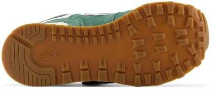 New Balance 574 sneakers groen wit Jongens Meisjes Suede Logo 34.5 - Foto 9