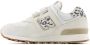 New Balance 574 V1 sneakers dierenprint offwhite blauw Ecru Suede 34.5 - Thumbnail 2