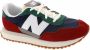 New Balance Gs237 Lage sneakers Jongens Rood - Thumbnail 3