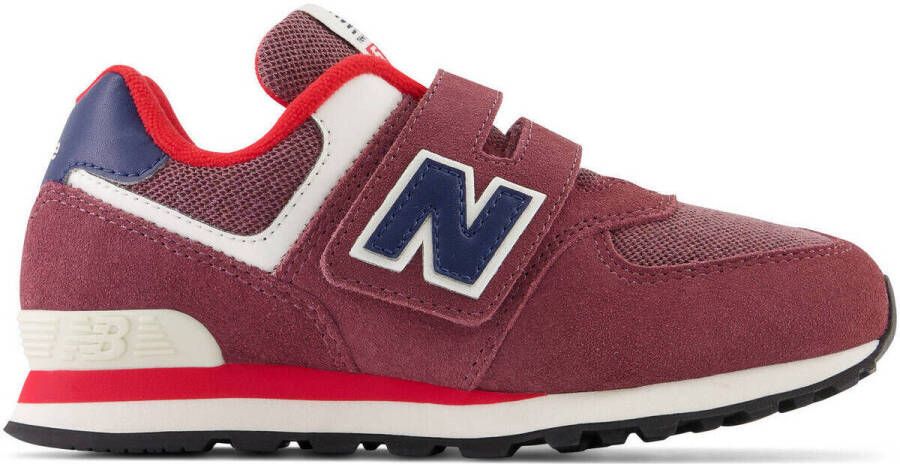 New Balance 574 sneakers donkerrood donkerblauw - Foto 3