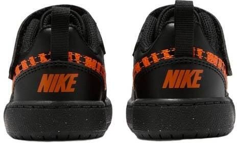 Nike Court Borough Low sneakers zwart oranje Imitatieleer - Foto 2