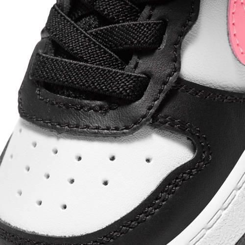 Nike Court Borough Mid 2 leren sneakers zwart roze Jongens Meisjes Leer - Foto 3