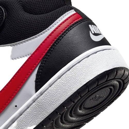 Nike Court Borough Mid 2 leren sneakers wit rood zwart Leer - Foto 5