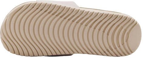 Nike Kawa badslippers met logo zand ecru Beige Rubber - Foto 3