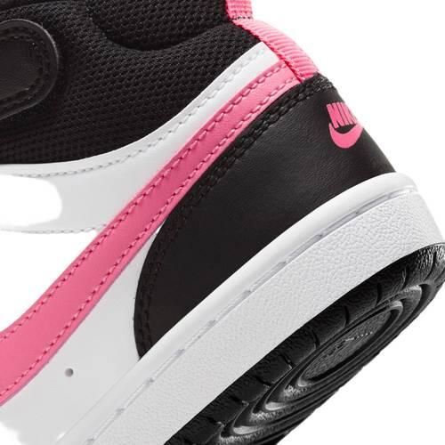 Nike sneakers zwart roze wit Jongens Meisjes Textiel - Foto 3