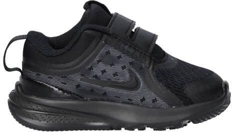 Nike Star Runner mesh sneakers zwart Effen