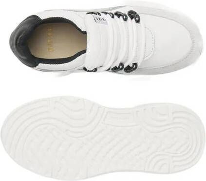 Nubikk leren sneakers wit Jongens Leer Meerkleurig 28