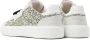Nubikk leren sneakers wit zilver glitters Meisjes Leer Effen 28 - Thumbnail 2
