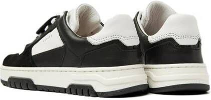 Nubikk Basket Court leren sneakers zwart wit Jongens Leer Meerkleurig 25 - Foto 3