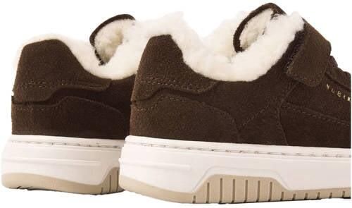 Nubikk Basket Teddy Jr gevoerde suède sneakers donkerbruin Effen - Foto 2