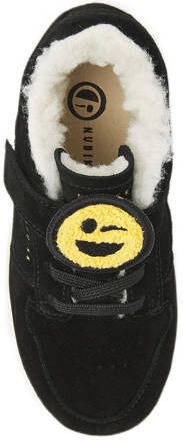 Nubikk Basket Teddy Jr gevoerde suède sneakers zwart Effen - Foto 2