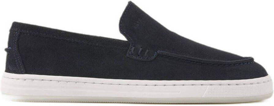 Nubikk suède loafers donkerblauw Jongens Suede Effen 28 - Foto 3