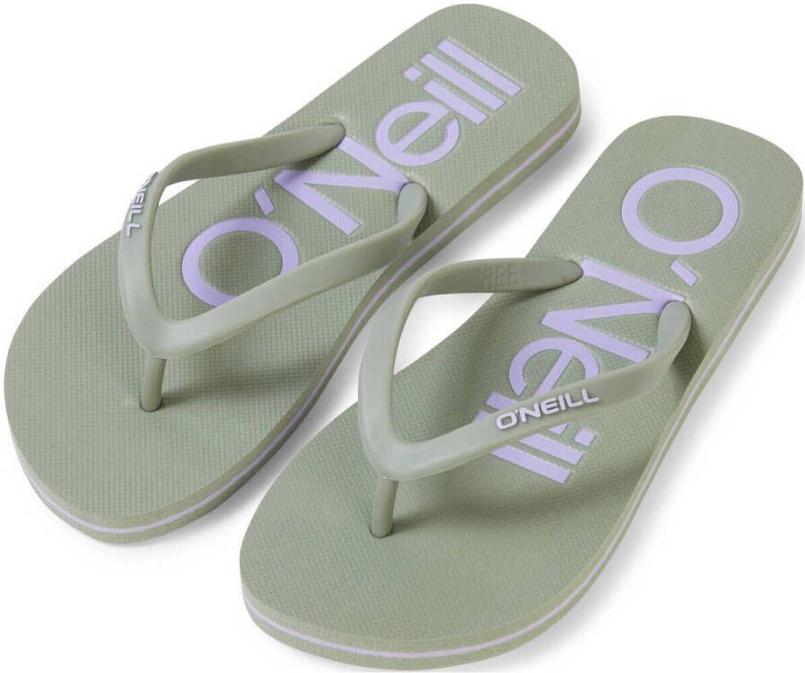 O'Neill teenslippers grijsgroen Polyethyleen 26.5 - Foto 3