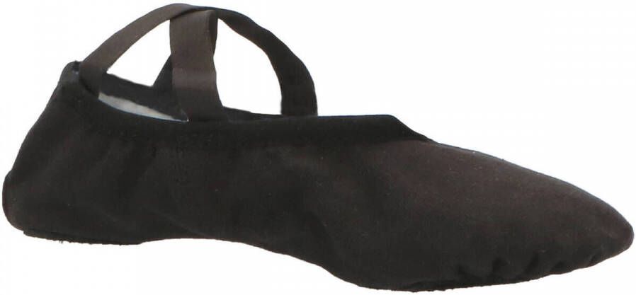 Papillon Balletschoenen – Stretch Canvas – Splitzool – Meisjes Balletschoentjes Zwart – Dames – PA1014 – - Foto 3