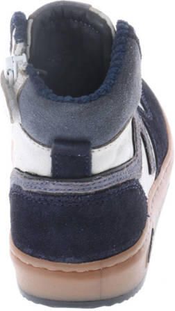 Pinocchio leren sneakers donkerblauw wit Jongens Leer - Foto 4