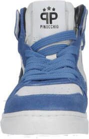 Pinocchio P1665 Hoge sneakers Leren Sneaker Jongens Blauw - Foto 2