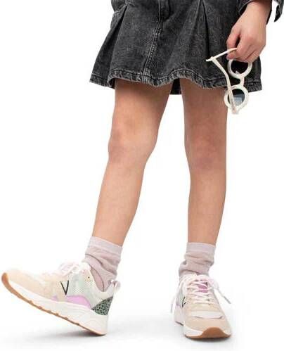 POSH by Poelman Carocel chunky sneakers beige multi Meisjes Imitatieleer 30
