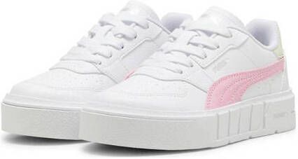 Puma Cali Court Match leren sneakers wit roze Jongens Meisjes Leer Meerkleurig 29 - Foto 2