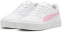 Puma Cali Court Match leren sneakers wit roze Leer Meerkleurig 28 - Thumbnail 2