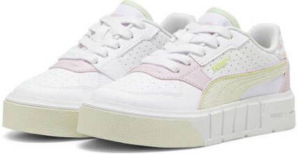 Puma Cali Court Match sneakers wit Jongens Meisjes Leer Meerkleurig 28