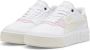 Puma Cali Court Match sneakers wit lichtroze zand Leer 35.5 - Thumbnail 2