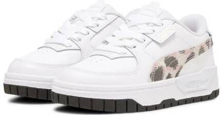 Puma Cali Dream Animal Print sneakers wit roze bruin Meisjes Leer Dierenprint 28 - Foto 3