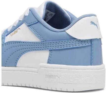 Puma California Pro sneakers wit lichtblauw Jongens Meisjes Imitatieleer 28