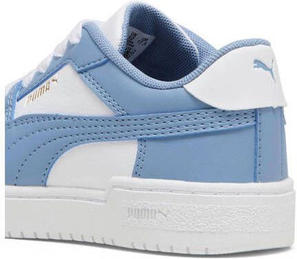 Puma California Pro sneakers wit lichtblauw Jongens Meisjes Imitatieleer 30 - Foto 2