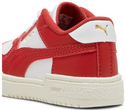 Puma California Pro sneakers wit rood Imitatieleer Effen 21 - Foto 2