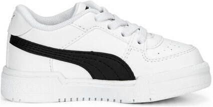 Puma California Pro sneakers wit zwart Imitatieleer Effen 20