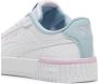 Puma Carina 2.0 Tropical sneakers wit lichtblauw lila Imitatieleer 35.5 - Thumbnail 2