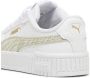 Puma Carina 2.0 Zebra sneakers wit zand goudkleurig Imitatieleer 28 - Thumbnail 2